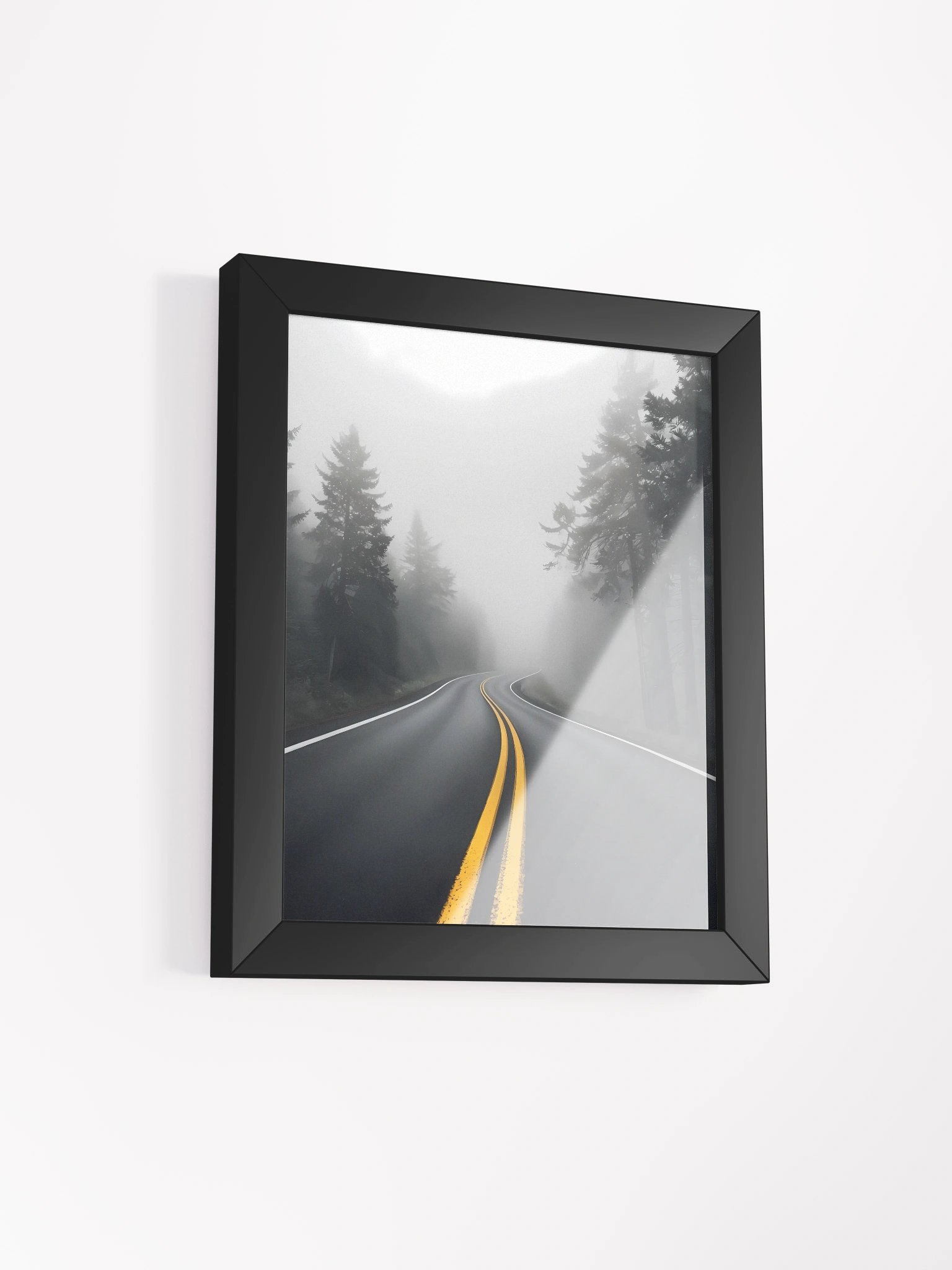 Misty Road Framed Matte Poster product image (3)