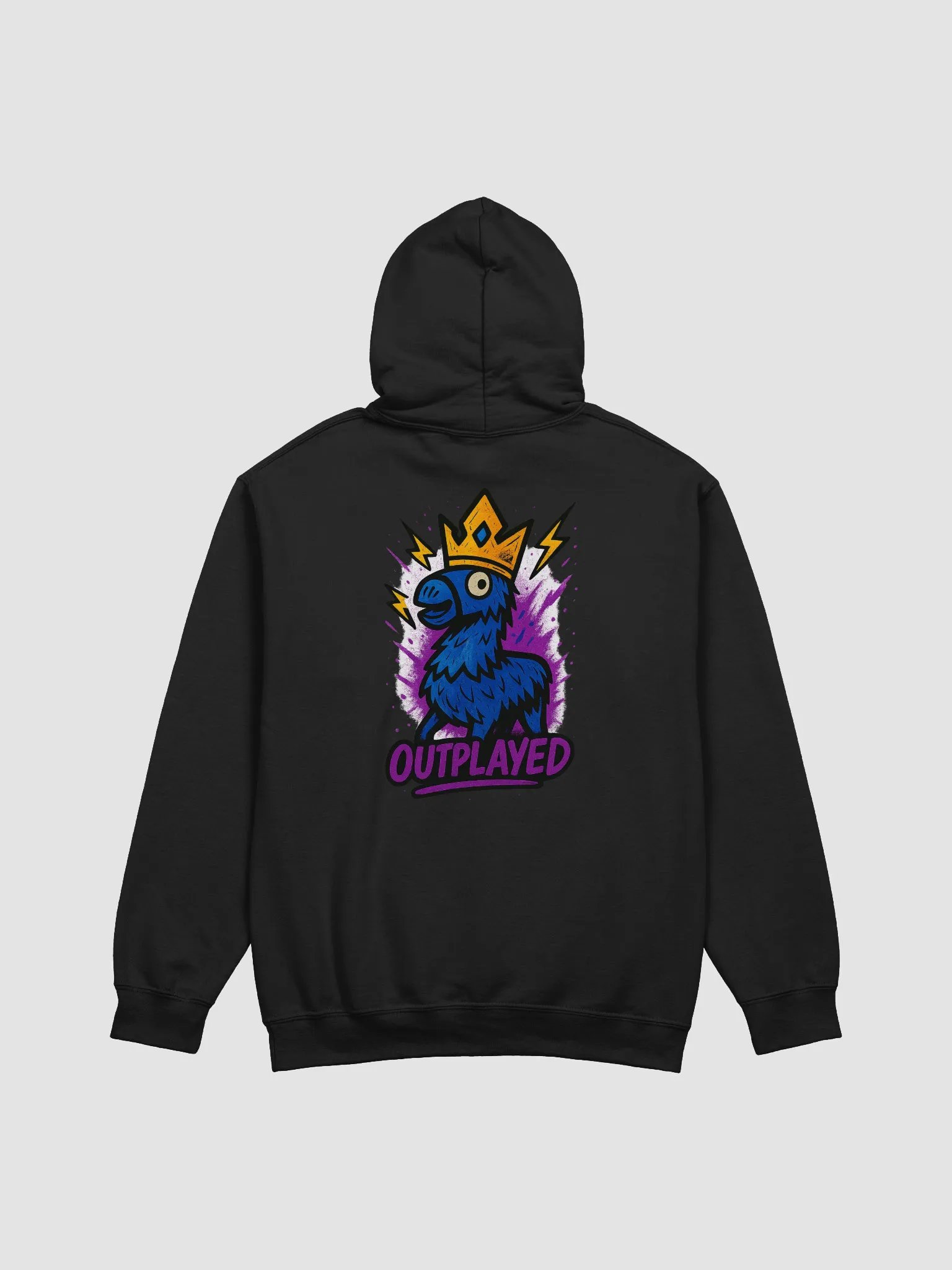 Outplayed Crown Hoodie – Front Badge / Back Boom product image (13)