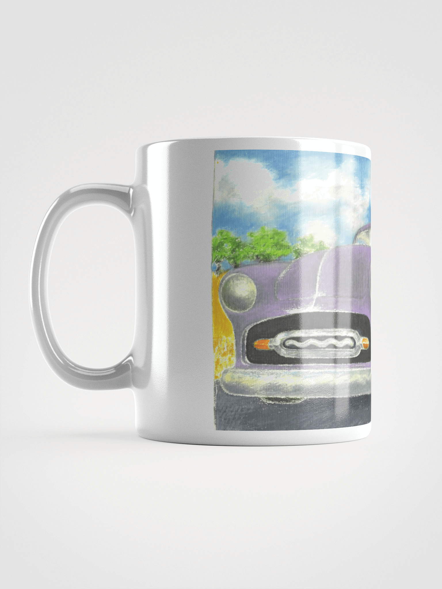 Low Custom White Glossy Mug product image (1)