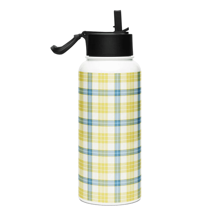 McGrath Tartan Water Bottle product image (1)
