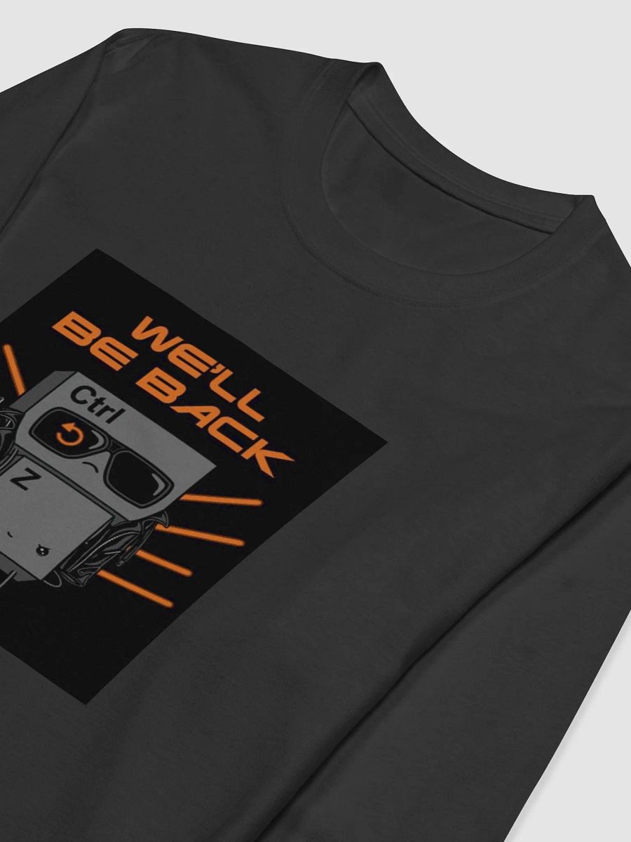 Cool Ctrl+Z Retro Keyboard Long Sleeve Shirt product image (6)