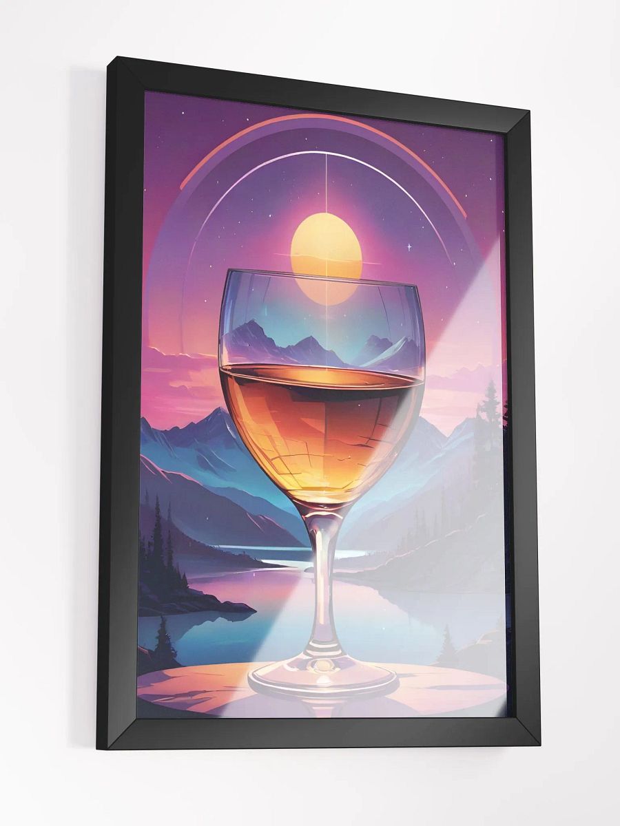 Wine Sunset Framed Poster product image (4)