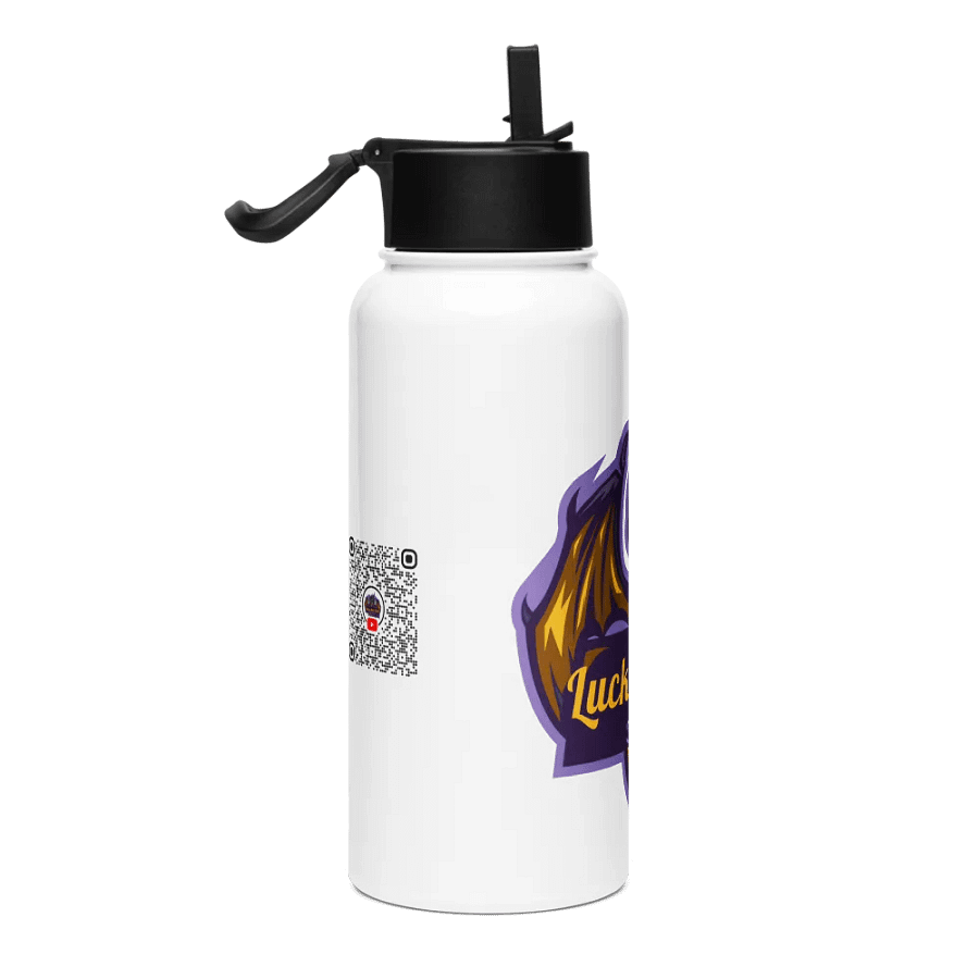 Stainless Steel Water Bottle with a Straw Lid product image (4)