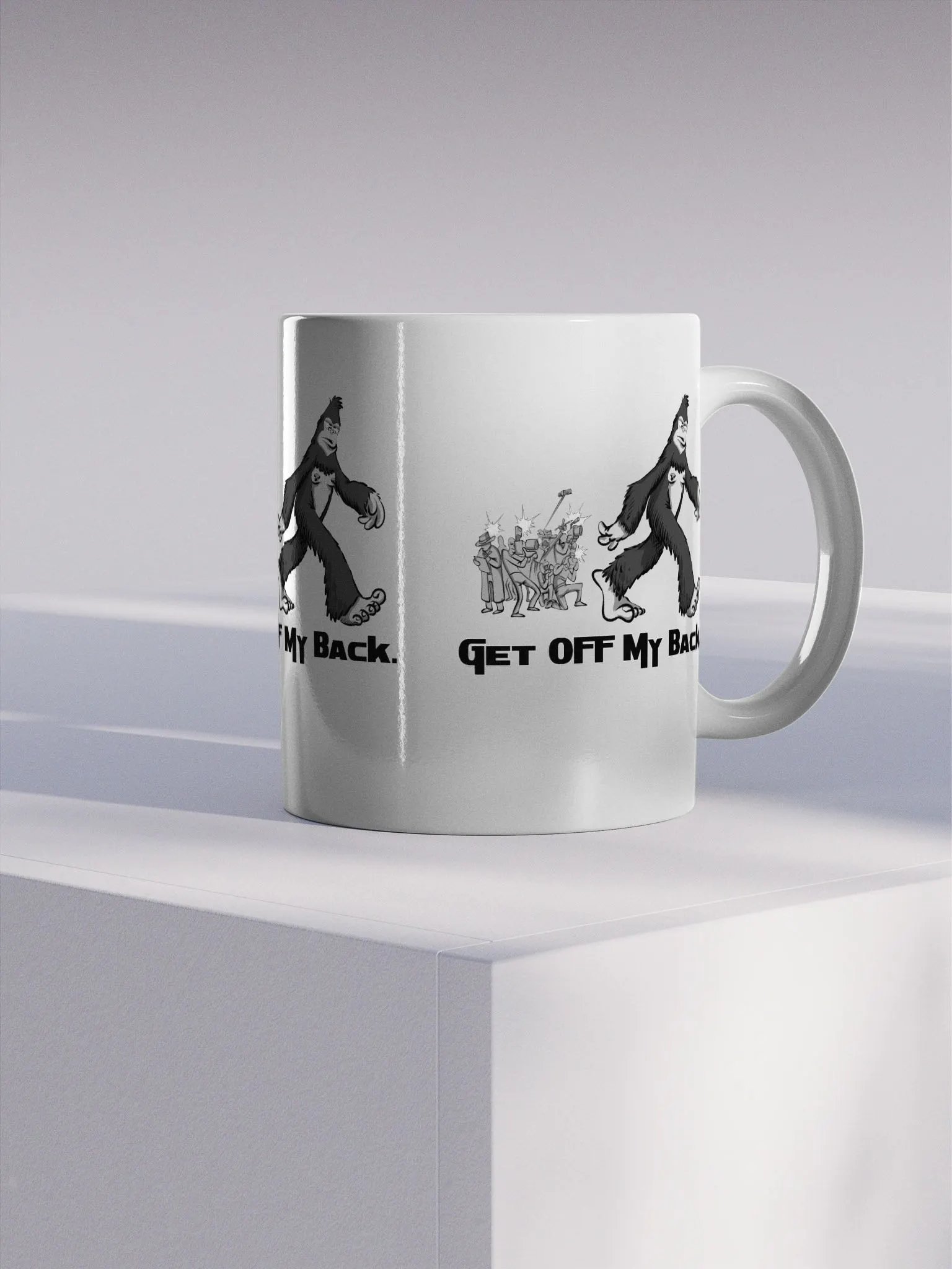 Get Off My Back - Bigfoot Mug product image (4)