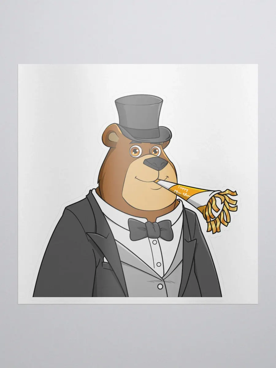 AstroBehr Sticker: Happy New Year! product image (1)