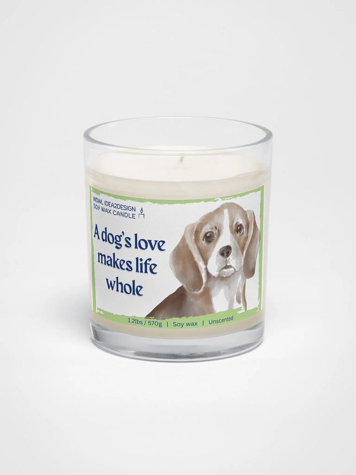Beagle Dog Lover Best Gift, Large Capacity, Great Value & Eco-Friendly Candle – 1.2 lbs of Pure Serenity product image (1)