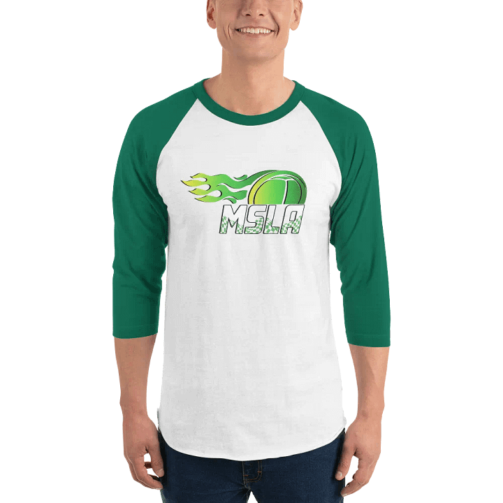 MSLA Green Jersey Raglan Tee product image (2)