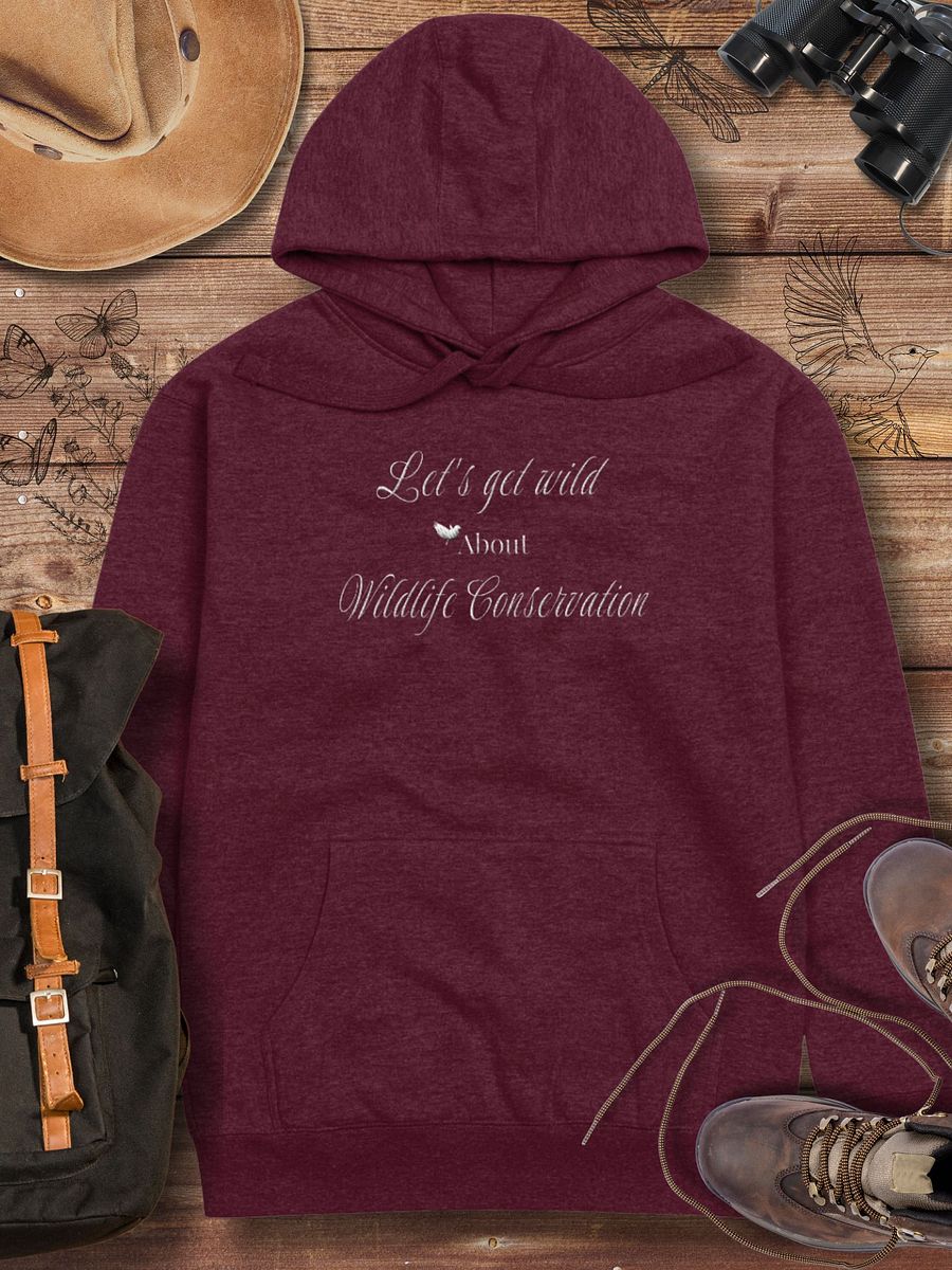Let’s Get Wild About Wildlife Unisex Premium Hoodie product image (1)