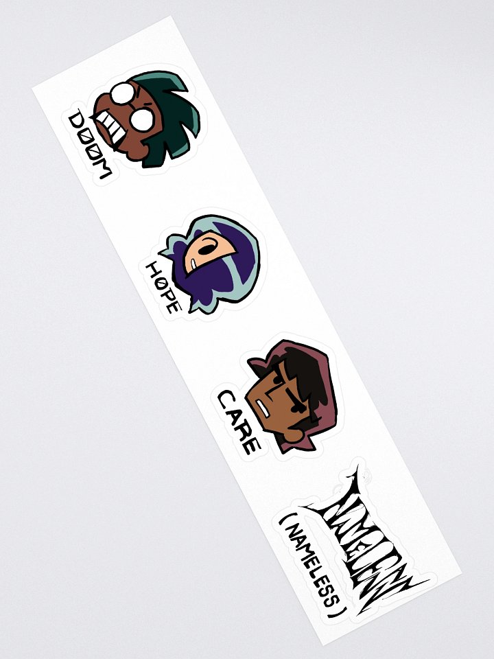 NAMELESS Chibi Stickers product image (2)