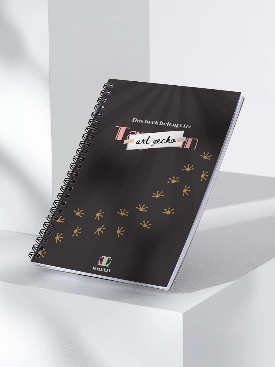 'Taxman' / 'Art Gecko' Spiral Notebook (v1) product image (3)
