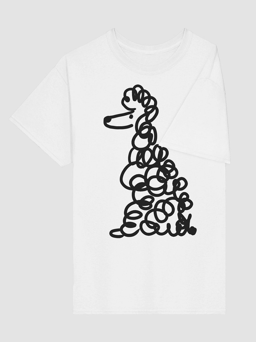 Poodle doodle graphic t-shirt product image (135)
