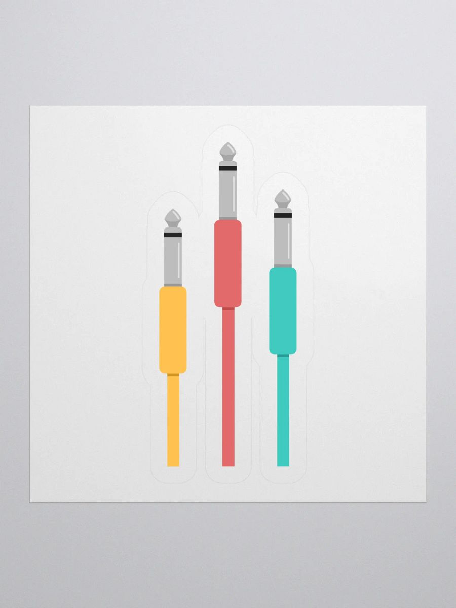 Jack Plugs Sticker product image (1)