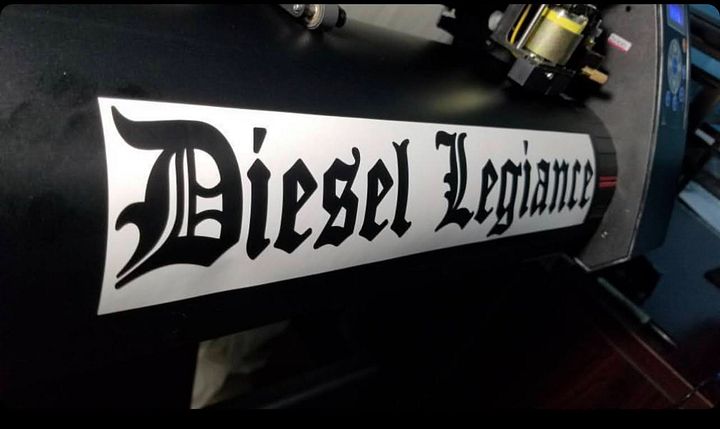 Diesel Legiance Decal Black product image (1)