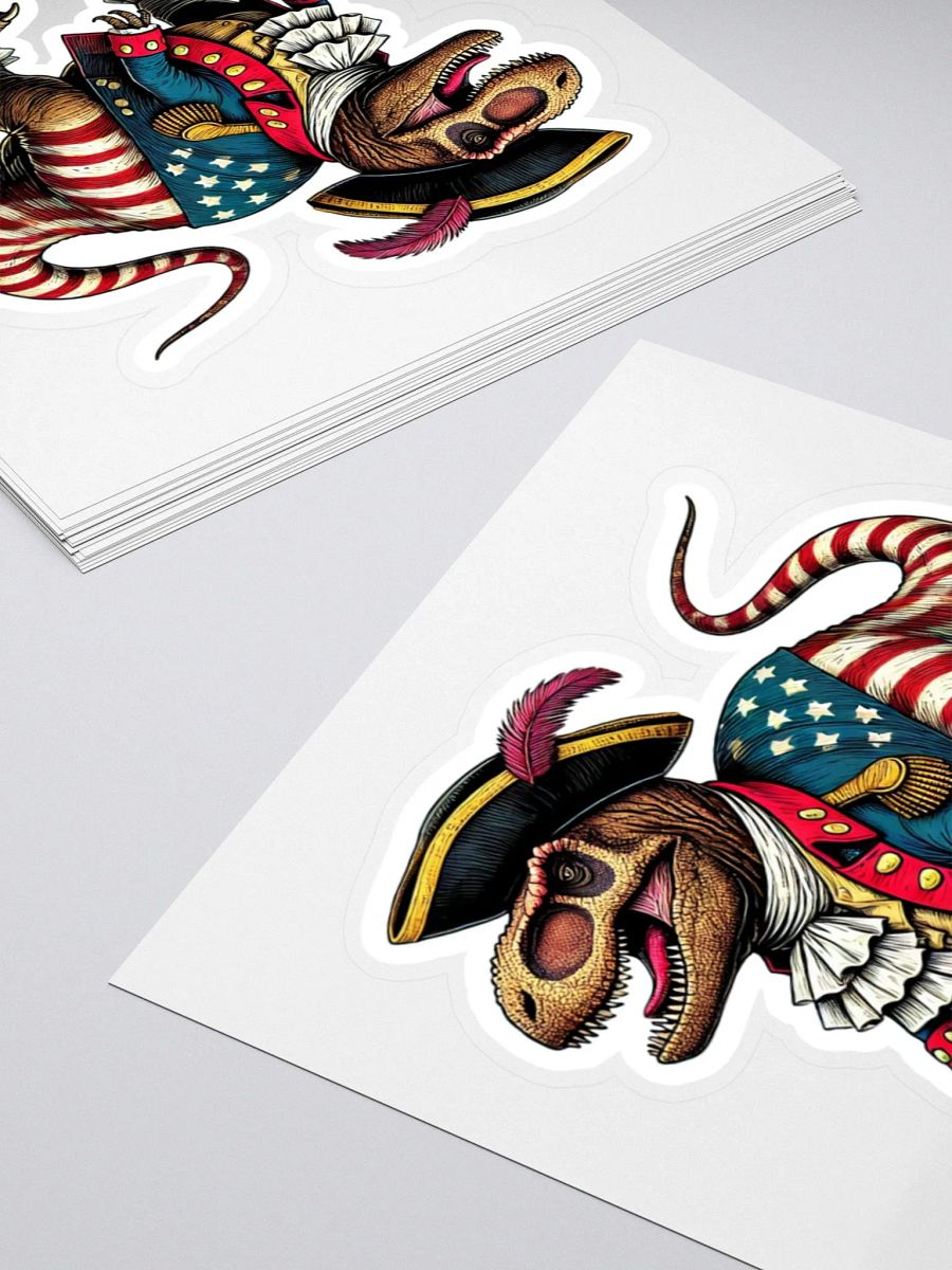 New American Dinosaur Sticker - Tyrannosaurus Prez product image (4)