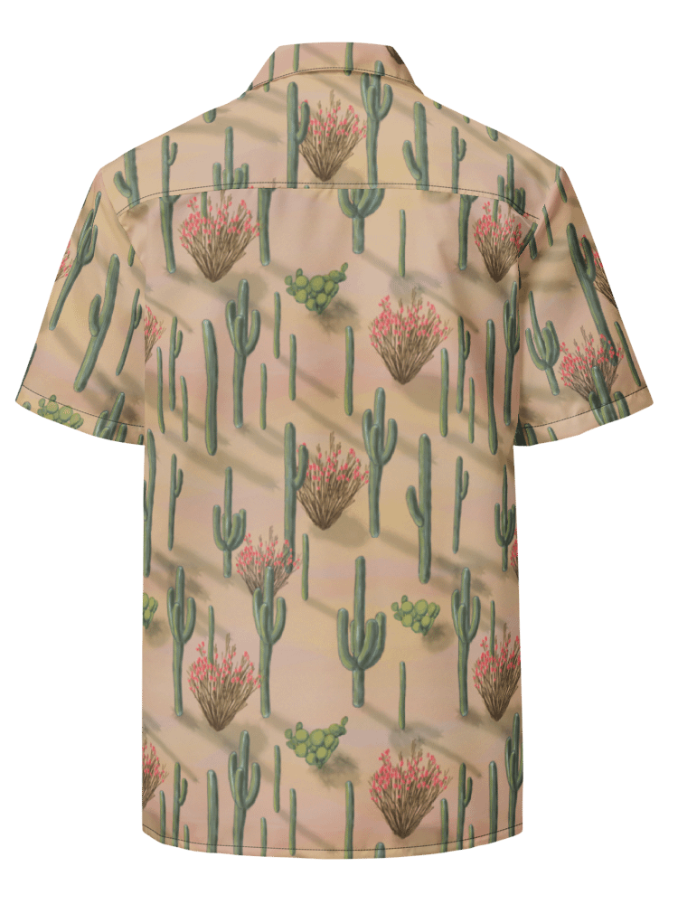 Saguaro Cactus Oversized Button-Down Shirt product image (2)