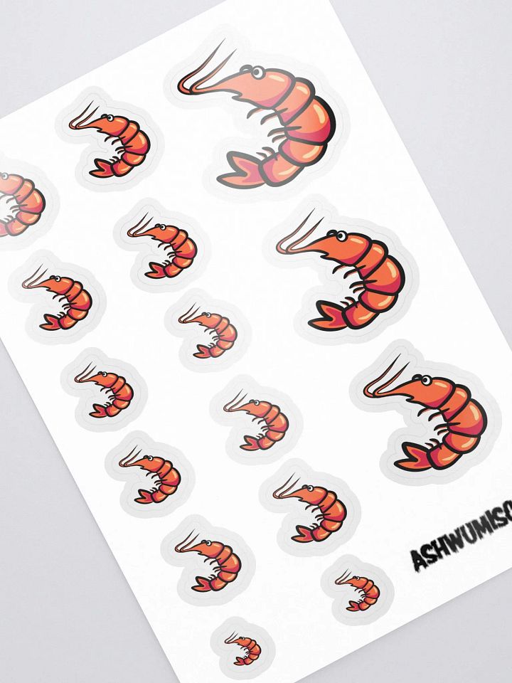 SHRIMP INFESTATION STICKERS product image (2)