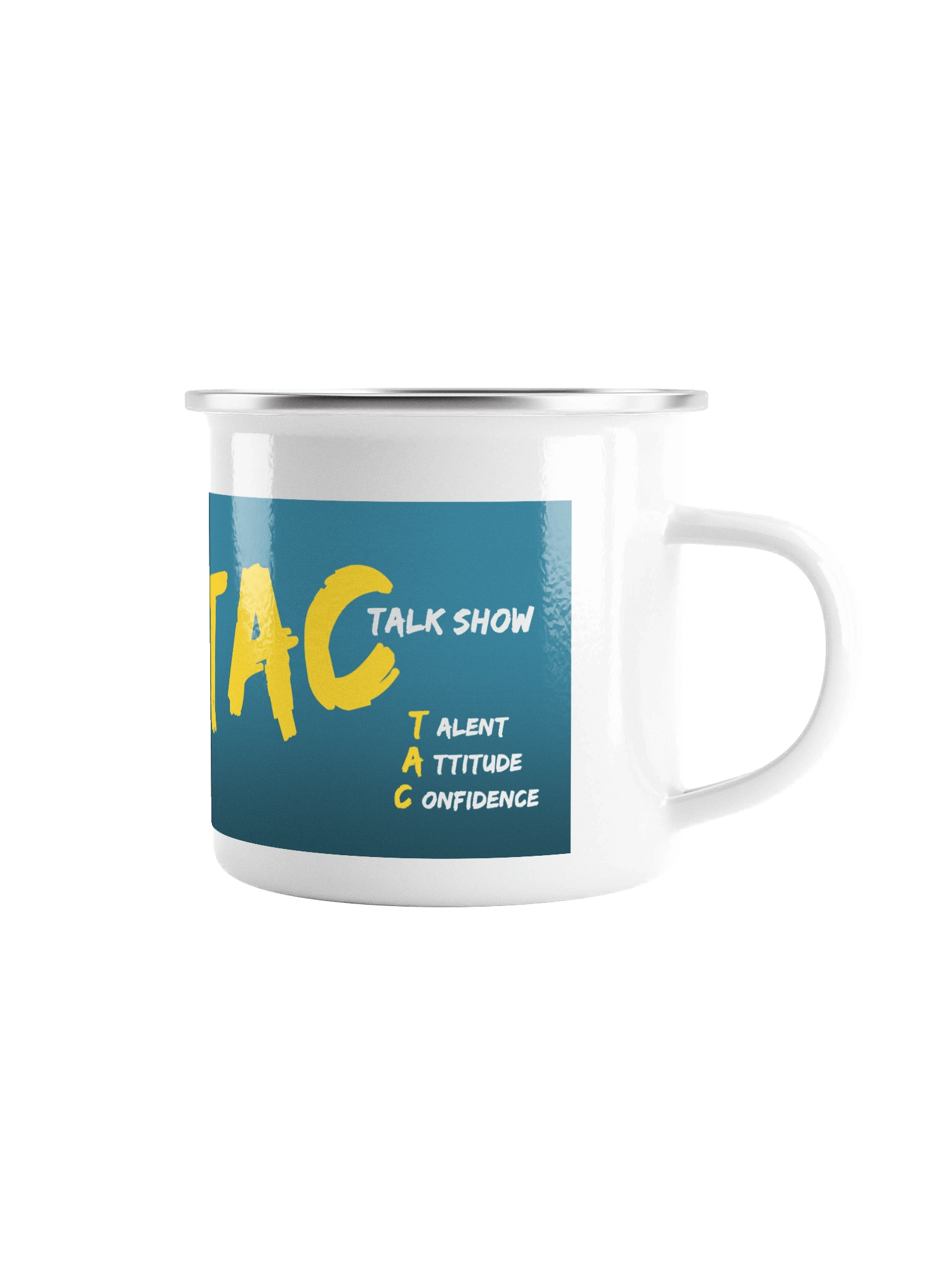 TAC Talk Show Mug Cup blue product image (1)