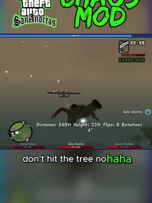 GTA San Andreas Chaos Mod Fail #gta #sanandreas