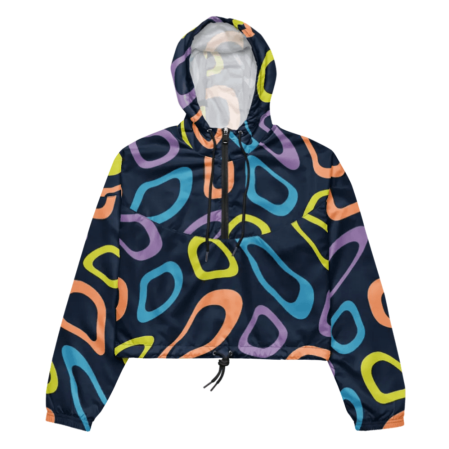 Vibrant Mosaic Visions Women's Windbreaker product image (2)