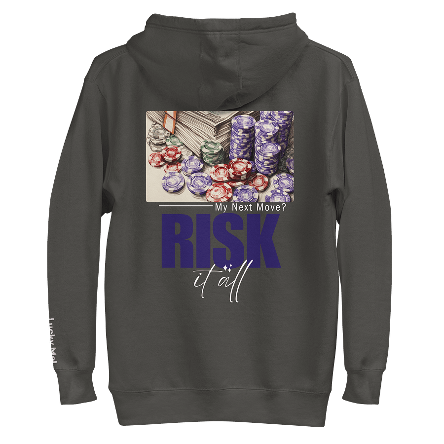 "RISK IT ALL" Flowers Hoodie product image (1)