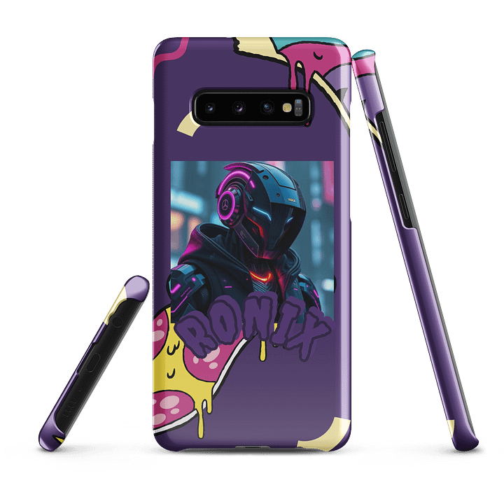 Neon RONIX Robot Samsung® Snap Case product image (2)