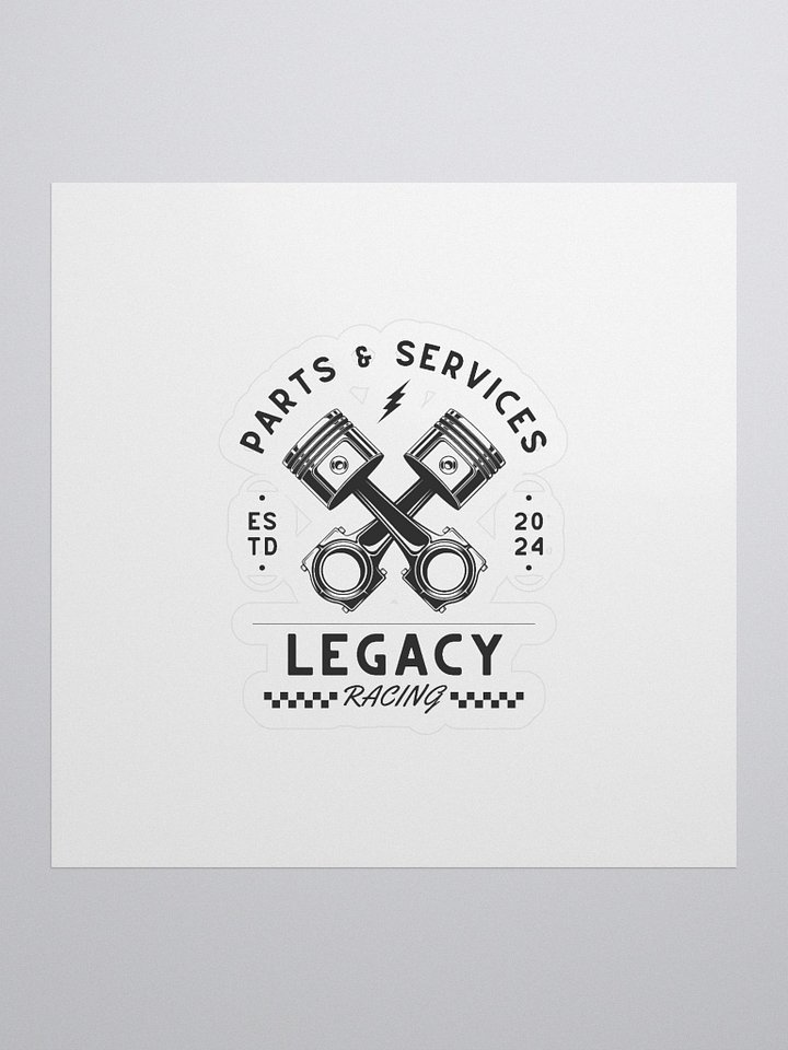 Legacy Racing Parts and Services Sticker product image (1)