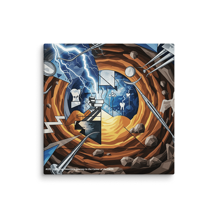 #229 - The Subterranean Storm Canvas Print product image (1)