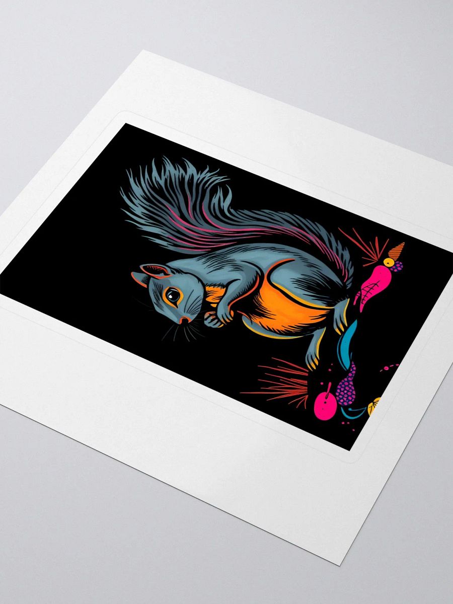 Funky Squirrel Kiss Cut Stickers product image (3)