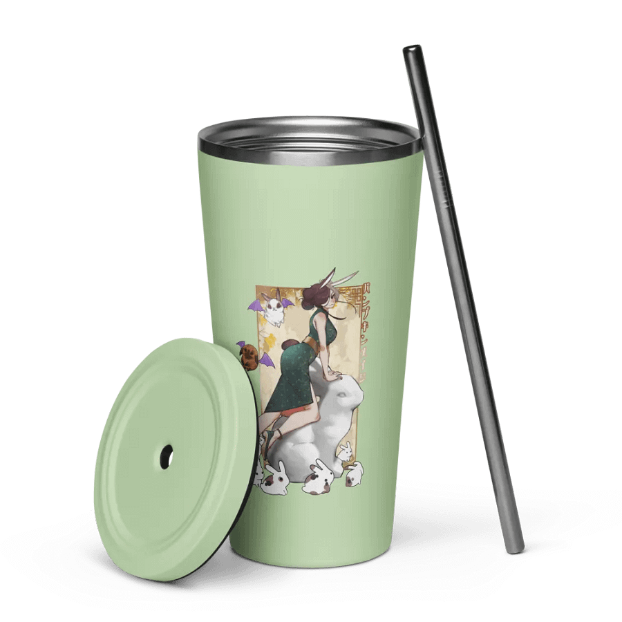 Pumpkin Mage: Year of the Rabbit - Insulated Tumbler w/ Straw product image (5)