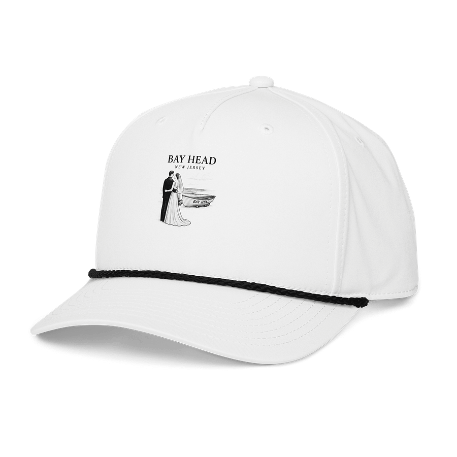 Bay Head NJ 5-Panel Classic Rope Wedding Cap product image (4)