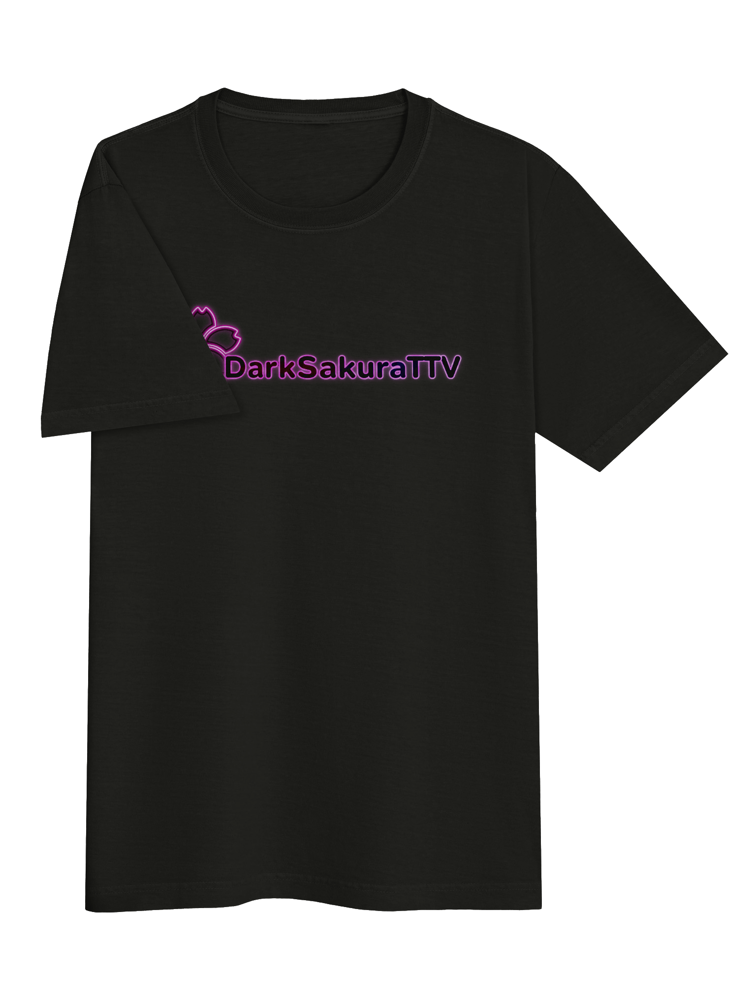 DarkSakuraTTV Neon Logo Unisex Oversized Garment-Dyed T-Shirt product image (10)