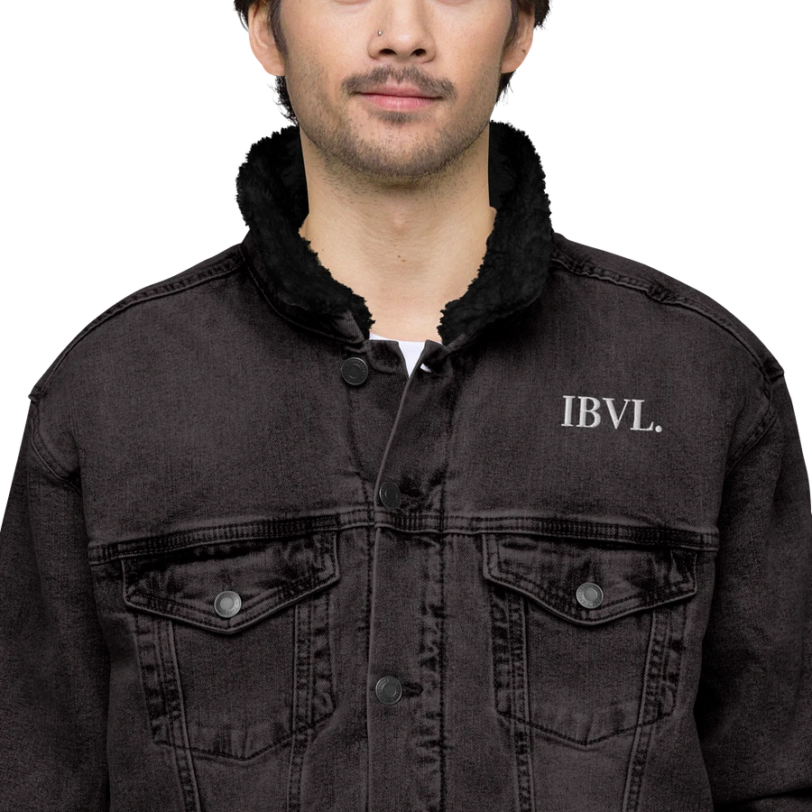 Embroidered IBVL Signature Unisex Denim Jacket product image (4)