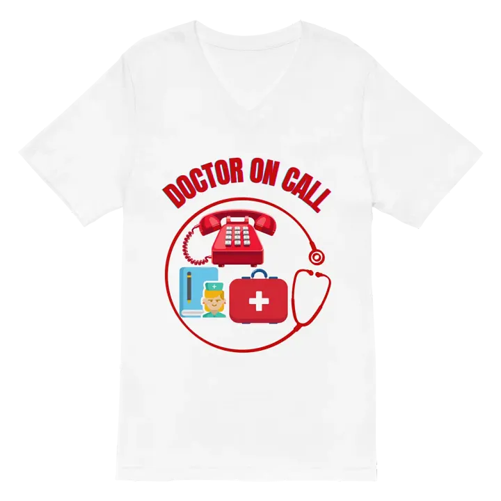 Doctor On Call V-Neck Tee product image (6)