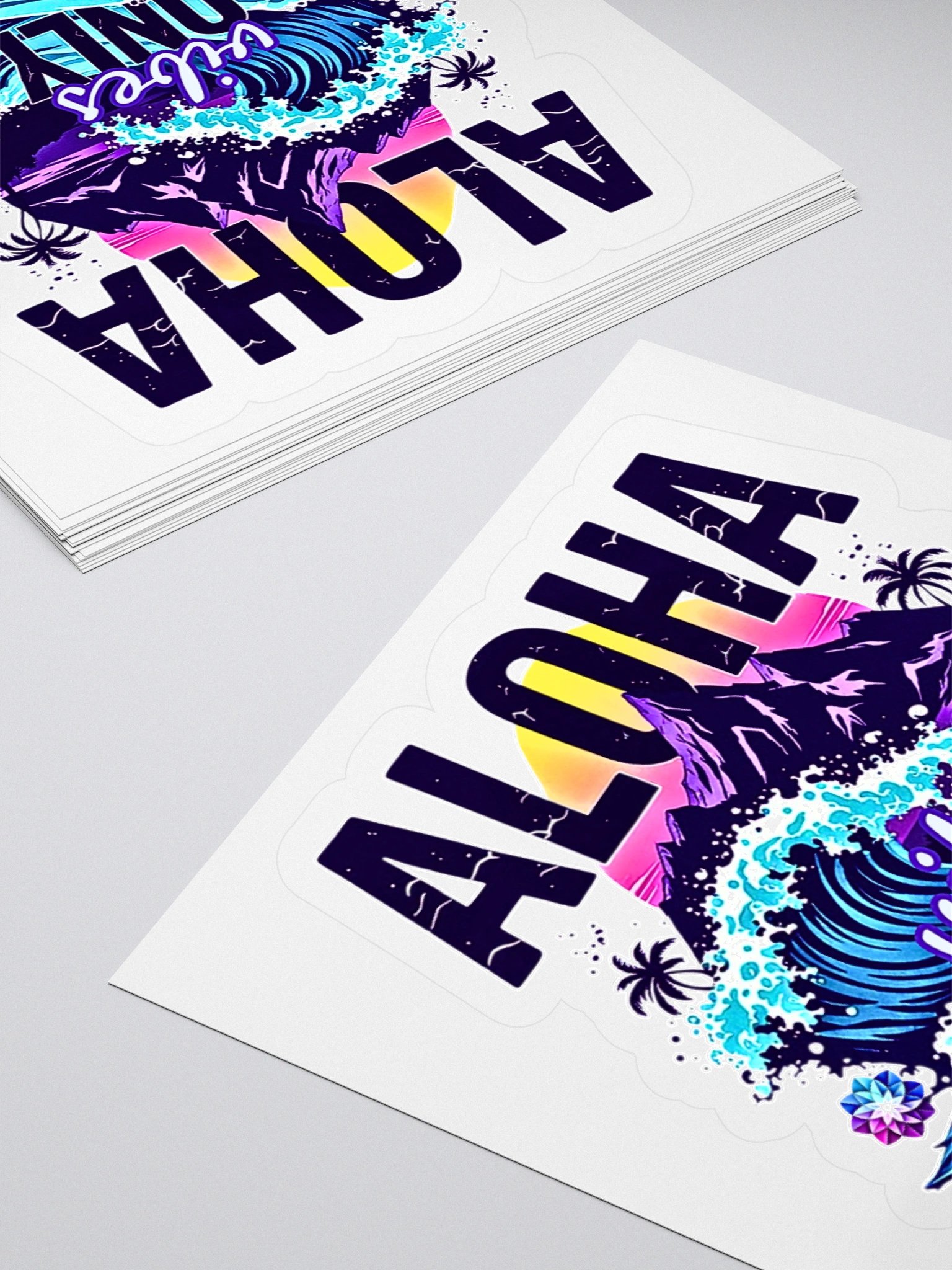 Aloha Vibes Only Sticker product image (12)