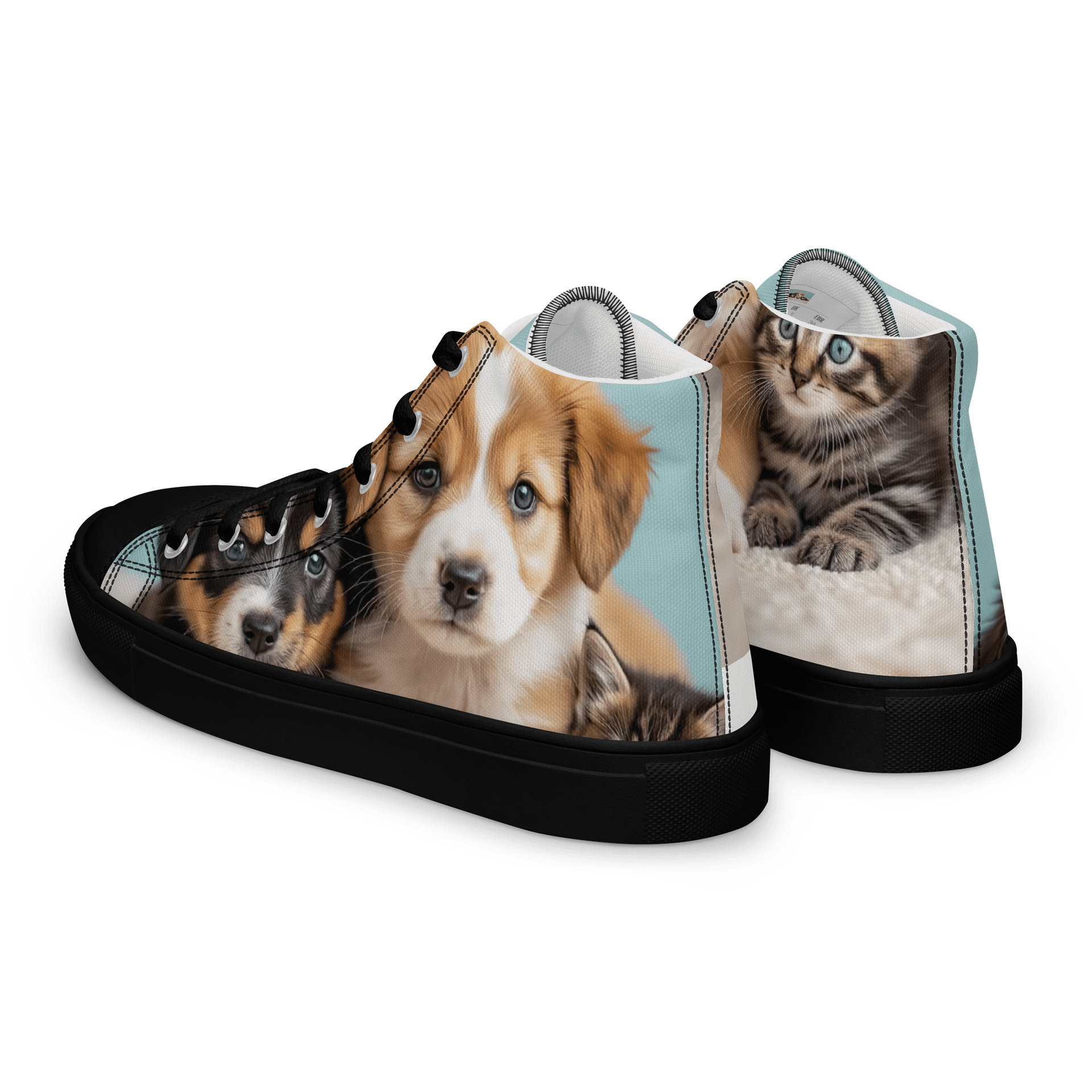 Pawsitively Adorable High Top Canvas Shoes product image (5)