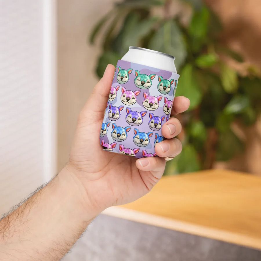 Cheerful Chapaa Faces Can Cooler product image (6)