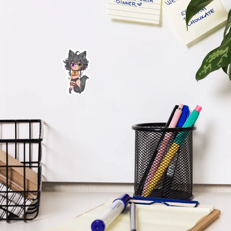 WolfcatRisi Thicc Chibi Magnet product image (12)