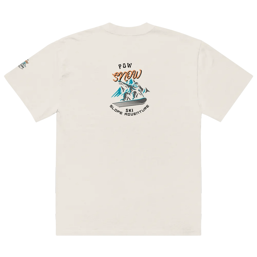 Snowbound Nostalgia Oversized Tee product image (23)