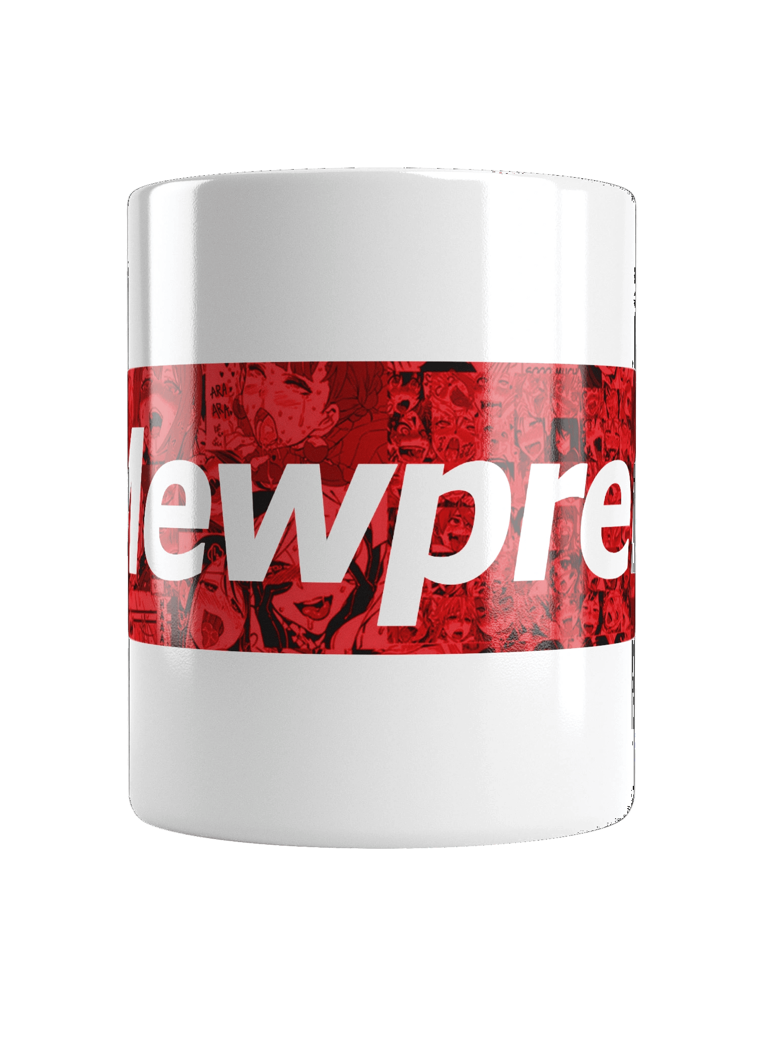 White Ceramic Mewpreme Adult Mug product image (2)
