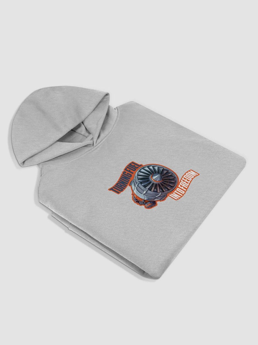 Hoodie "TURNING FUEL INTO FREEDOM" product image (3)