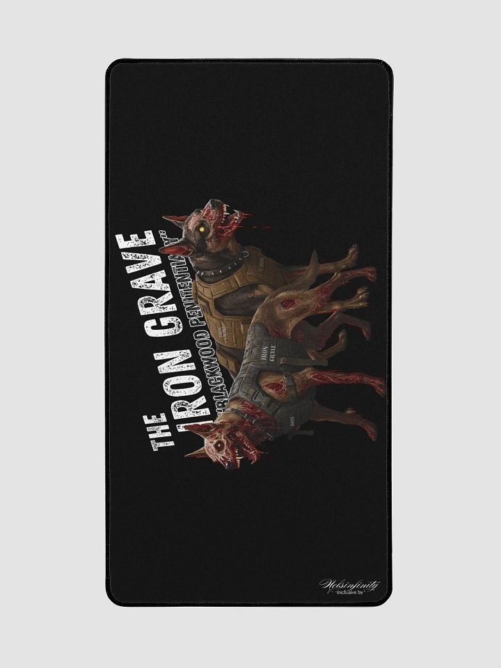 The Iron Grave - Blackwood Penitentiary - Rot Hounds - Black Desk Mat product image (2)