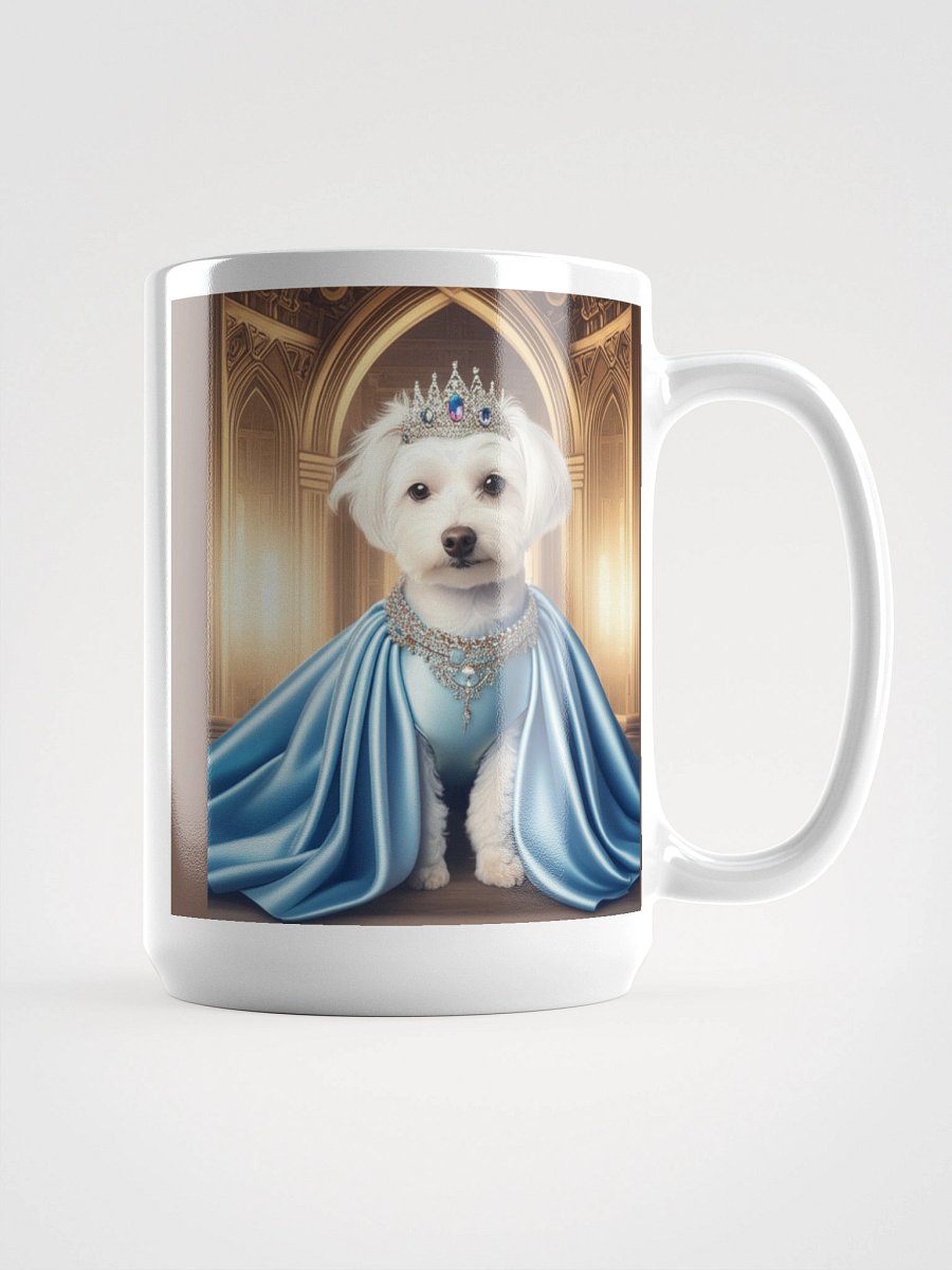 Regal Pup in Blue – Royal Dog Portrait product image (1)