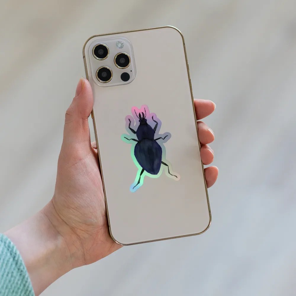 Rough Violet Ground Beetle (holo) product image (8)