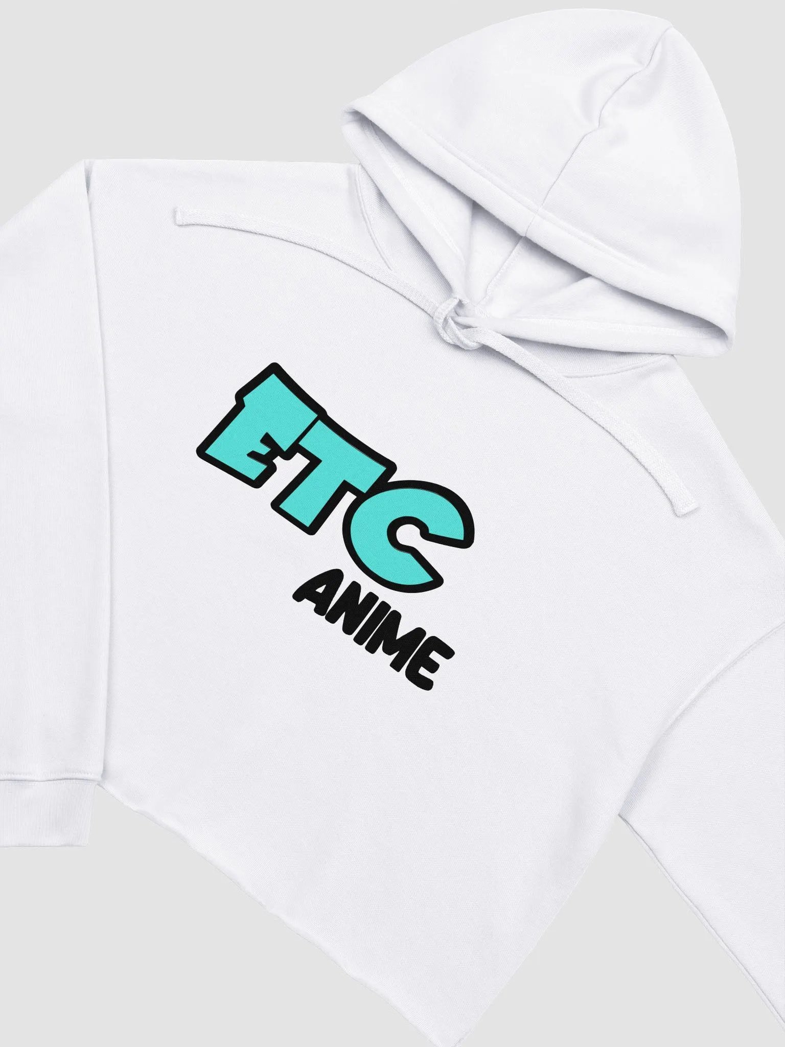 ETC Anime Bold Crop Hoodie product image (3)