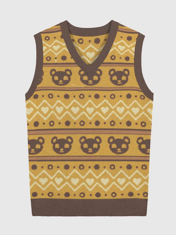 TeddyChan Christmas Vest - Yellow product image (1)