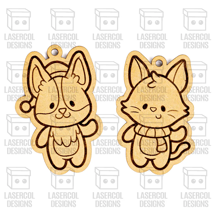 Christmas Ornaments - Laser Cut Files product image (9)