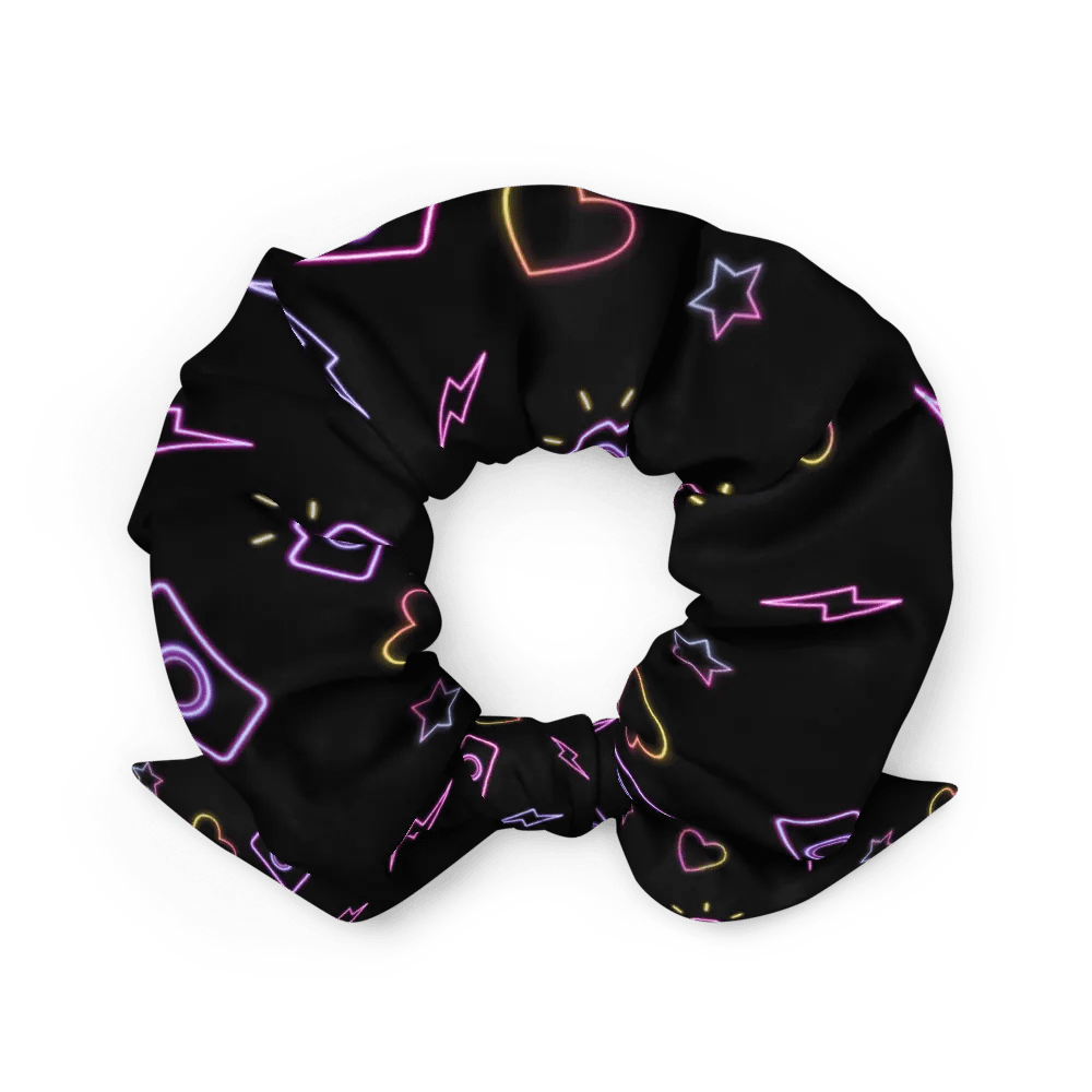 Funky Fotog Scrunchy Black Neon product image (2)