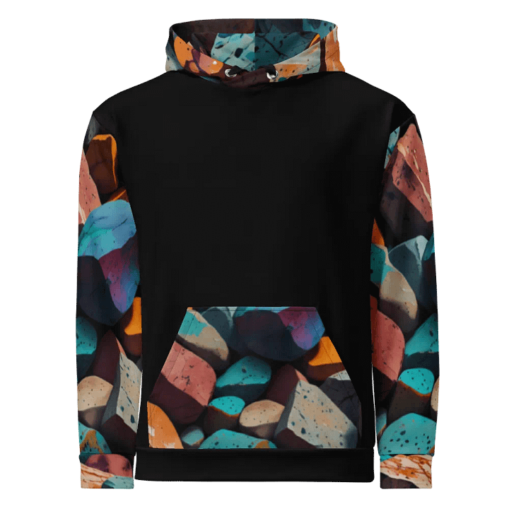 Multicolor Rocks Unisex Hoodie product image (1)