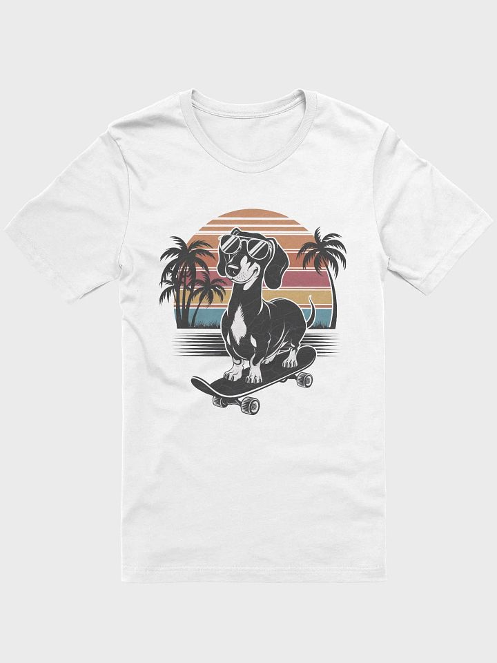 Doxie on a Skateboard T-Shirt product image (4)