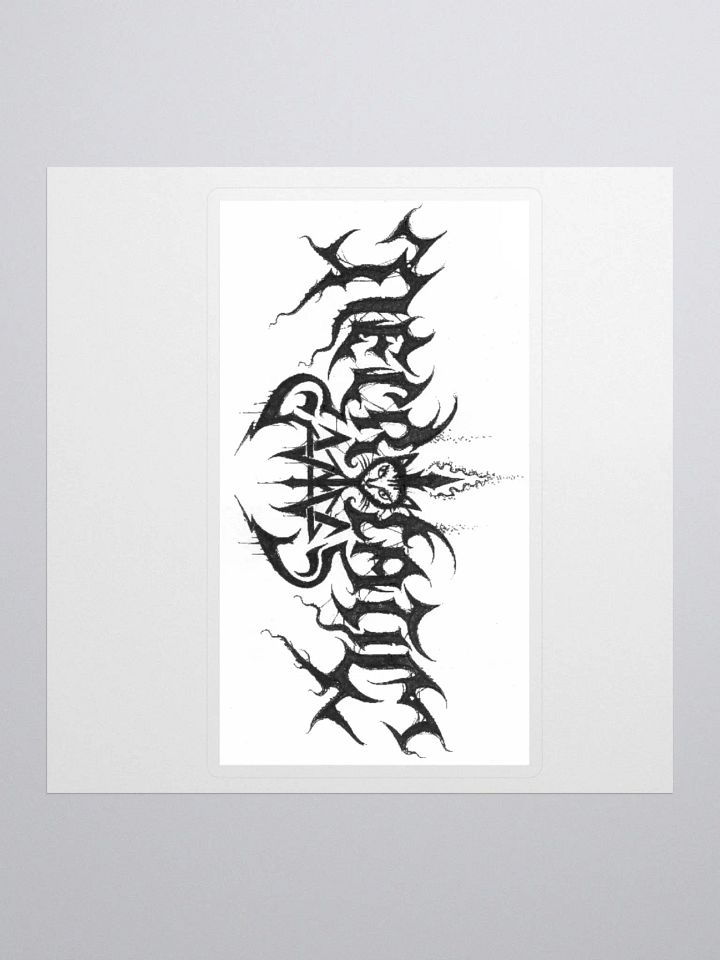 NecroCaticGames Logo Sticker product image (1)